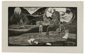 Maruru (Offrandes de gratitude), de la suite Noa Noa - Paul Gauguin