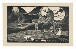 Maruru (Offrandes de gratitude), de la suite Noa Noa - Paul Gauguin