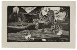 Maruru, Offrandes de gratitude, de Noa Noa, 1894 - Paul Gauguin