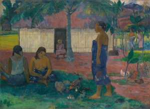 No te aha oe riri (Pourquoi es-tu en colère ) - Paul Gauguin