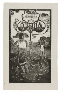 Noa Noa (Fragrant), de la suite Noa Noa - Paul Gauguin