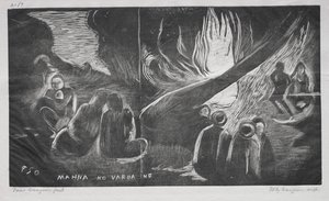 Noa Noa ; Le Diable Parle (Mahna No Varua Ino) - Paul Gauguin