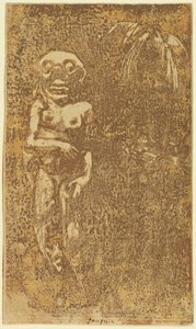 Oviri (Le Sauvage) [recto] - Paul Gauguin