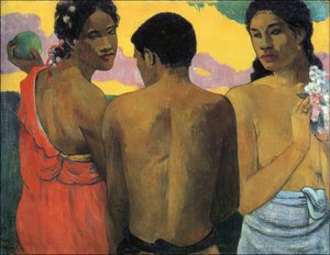 P. Gauguin, Trois Tahitiens - Paul Gauguin