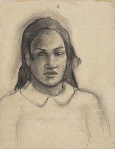 Portrait de Tehamana, 1891-93 - Paul Gauguin
