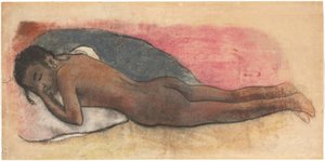 Liegender Akt [recto] - Paul Gauguin