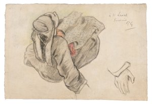 Femme bretonne assise