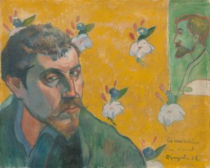 Autoportrait avec portrait de Bernard, 
