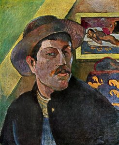 Autoportrait avec un chapeau, 1893-1894