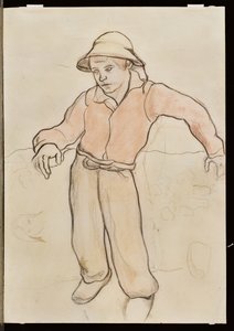 Petit Breton penché, 1889 - Paul Gauguin