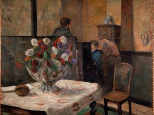 Nature morte avec fleurs - Paul Gauguin