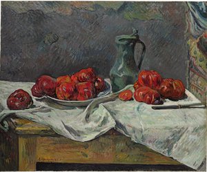 Nature morte avec des tomates, 1883 - Paul Gauguin