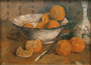 Nature morte avec des oranges - Paul Gauguin
