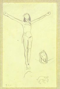 Étude pour Le Christ jaune, 1889