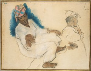 Étude de femmes de la Martinique, vers 1887 - Paul Gauguin