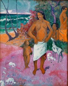 Famille tahitienne. Peinture de Paul Gauguin (1848-1903) 1902 Dim. 73x92 cm New York, collection privée - Paul Gauguin
