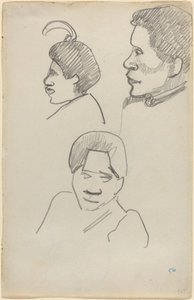 Têtes tahitiennes