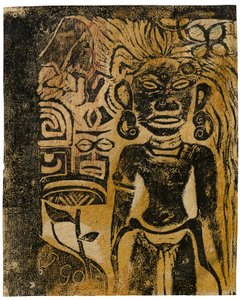 Idole Tahitienne, La Déesse Hina, 1894-95