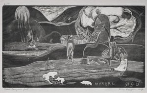 Série Tahitienne : Adoration - Paul Gauguin