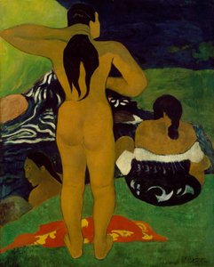 Femmes Tahitiennes se Baignant - Paul Gauguin