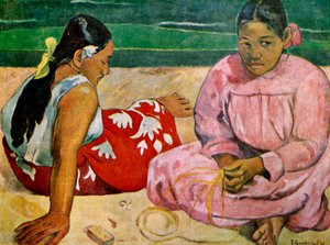 Femmes tahitiennes sur la plage - Paul Gauguin