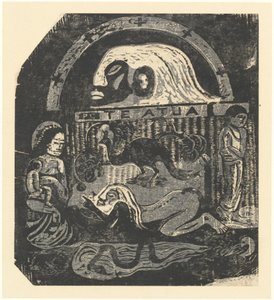 Te Atua Les Dieux Petite Assiette, en ou après 1895