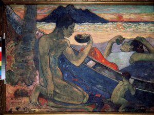 Te Vaa (Le Canoë) - Paul Gauguin