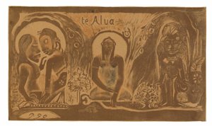 Te atua (Le Dieu), de la suite Noa Noa