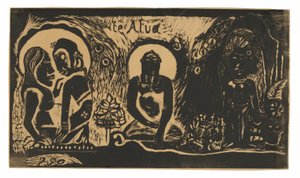 Te atua (Le Dieu), de la suite Noa Noa