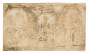 Te atua (Le Dieu), de la suite Noa Noa - Paul Gauguin