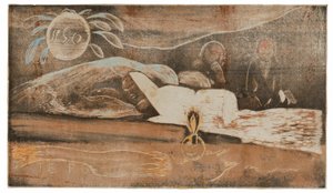 Te po (La nuit) de la suite Noa Noa - Paul Gauguin