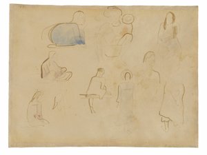 Dix études de figures tahitiennes - Paul Gauguin