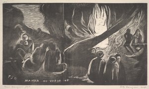 Le Diable parle, 1893-94 - Paul Gauguin