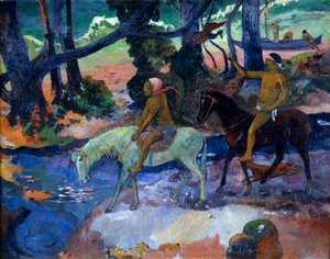 Le gué La fuite, 1901