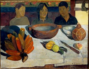 Le Repas ou Les Bananes - Paul Gauguin