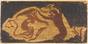 Die Meerjungfrau und der Affe - Paul Gauguin