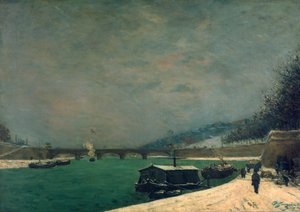 La Seine près du pont de Jena, 1875 - Paul Gauguin