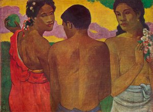 Les Trois Tahitiens, 1899 - Paul Gauguin