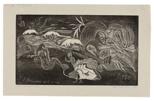 The Universe Is Being Created), extrait de la Noa Noa Suite - Paul Gauguin