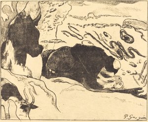 Les laveuses - Paul Gauguin