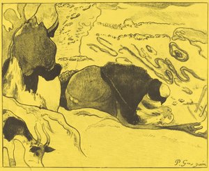 Les laveuses - Paul Gauguin