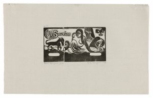 Trois Personnes, un Masque, un Renard et un Oiseau, en-tête pour Le sourire