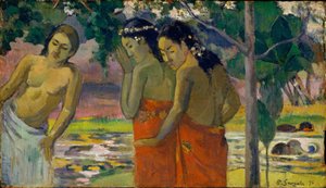 Trois femmes tahitiennes, 1896