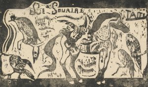 Page de titre pour Le Sourire, en ou après 1895 - Paul Gauguin