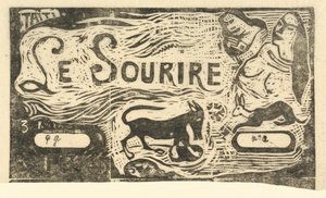 Page de titre pour Le Sourire, en ou après 1895 - Paul Gauguin
