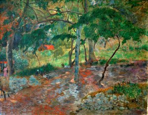 Paysage tropical à la Martinique - Paul Gauguin