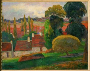 Une ferme en Bretagne - Paul Gauguin