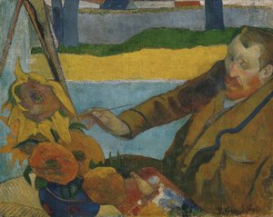 Vincent van Gogh peignant des tournesols - Paul Gauguin