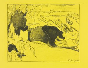 Suite Volpini : Les Laveuses, 1889 - Paul Gauguin