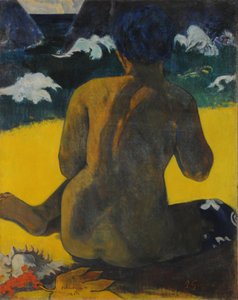 Femme à la plage (Vahine no te miti) - Paul Gauguin